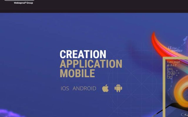 Application mobile par Webiaprod
