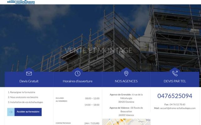 Elevation pour vos travaux dans la Drôme